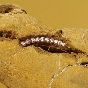 Gold Ear Climber - Elegant CZ Ear Jacket, Minimalist Gold Ear Sweep, Perfect Gift for Trendsetters