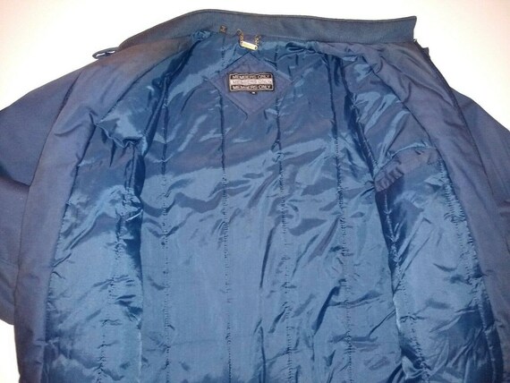 Members Only Jacket Insulated Bomber Size 1X Stra… - image 4