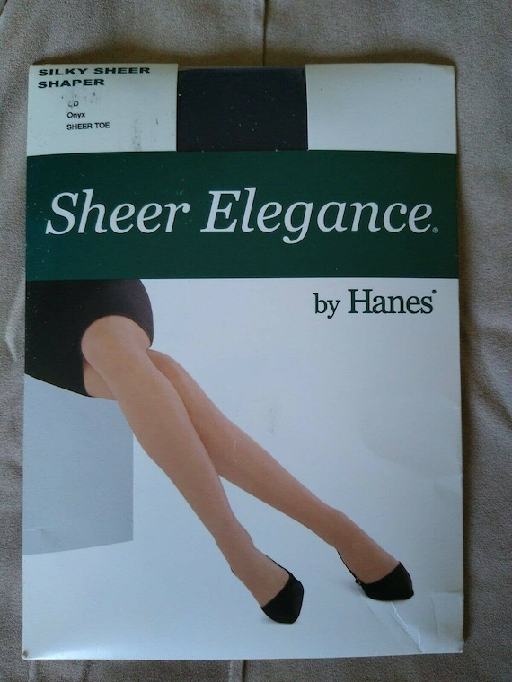 Vintage Sheer Elegance by Hanes Silky Sheer Thigh 