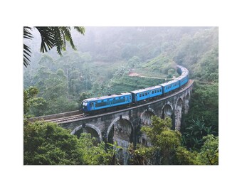 Sri Lanka Kandy to Ella Train - Postcard