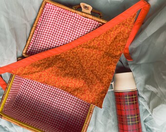 Pumpkin Patch Reversible Hair Kerchief