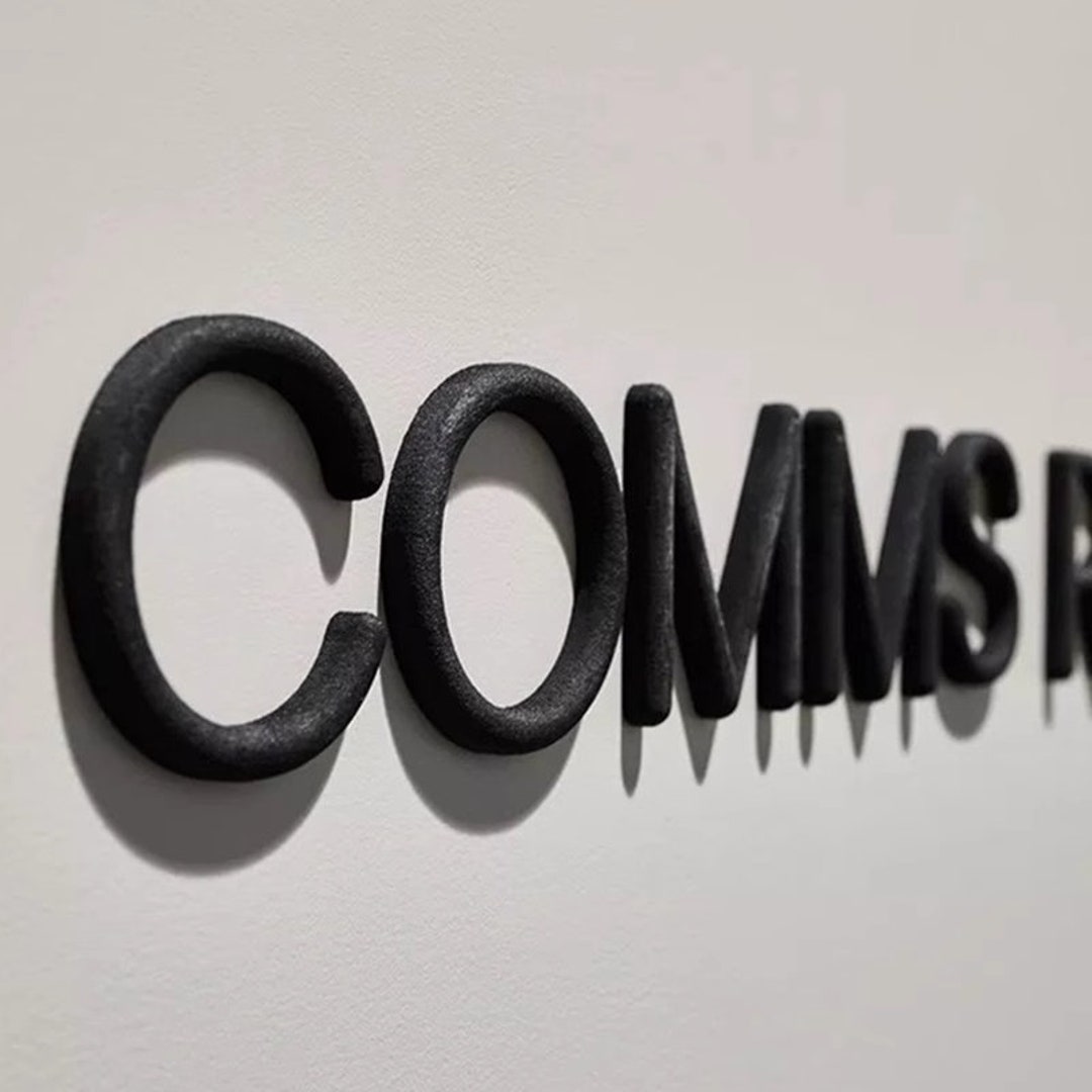 3D Metal Letters Wall Decor Logo Metal Sign 3D Outdoor Etsy