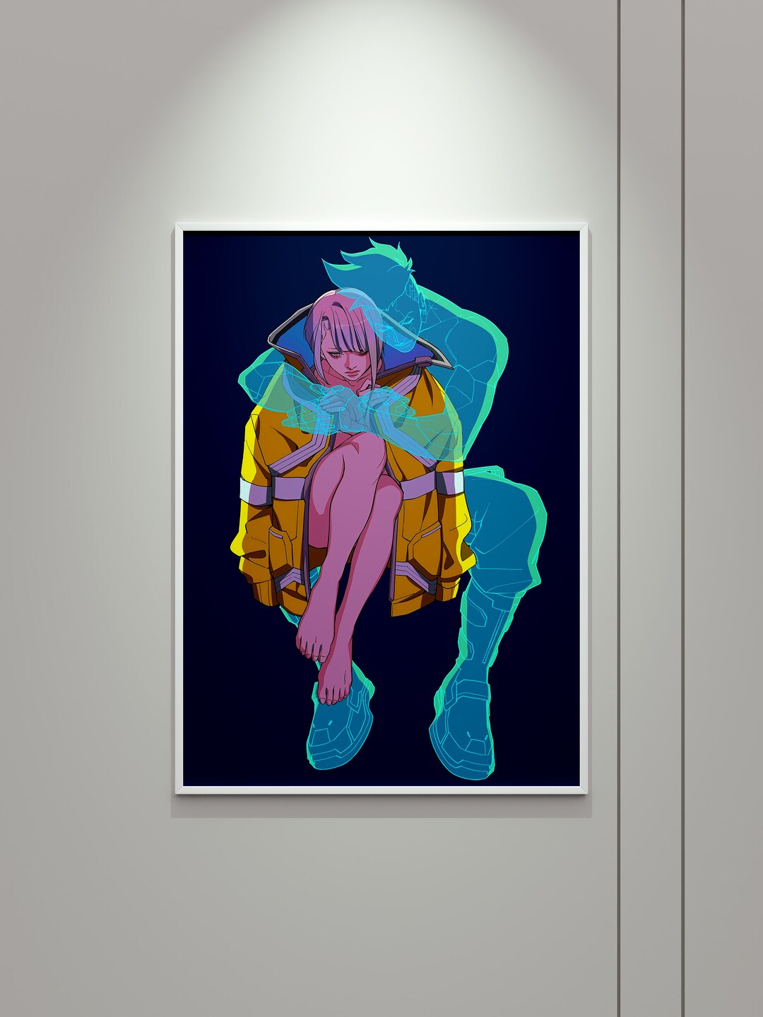 Edgerunners Poster, Cyberpunk Edgerunners Print, Cyberpunk Edgerunners, Cyberpunk Edgerunners