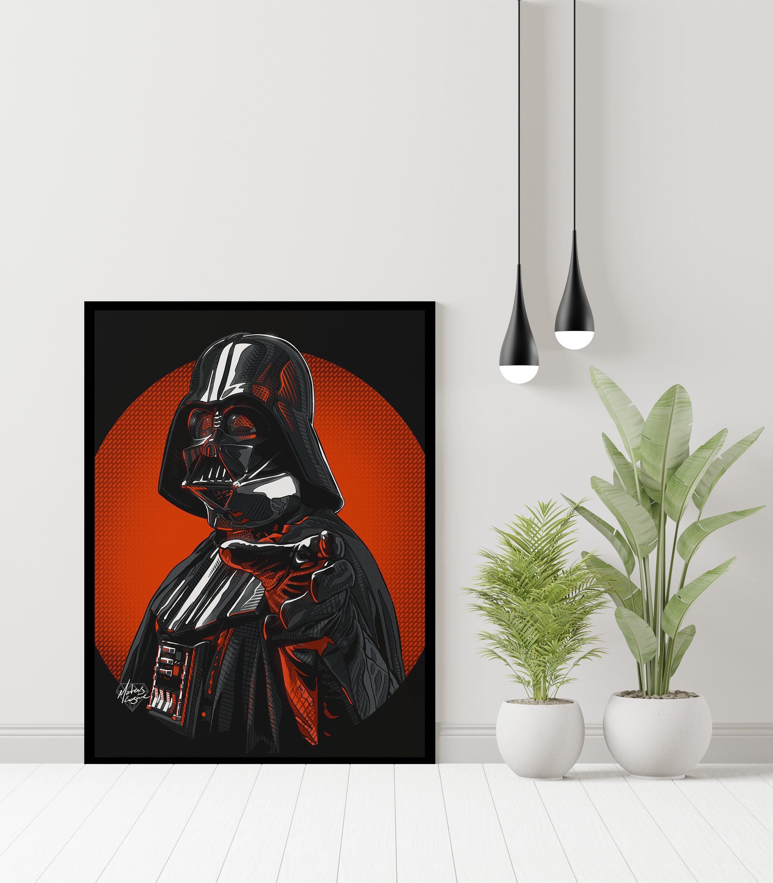 Darth Vader Poster, Darth Vader Canvas, Darth Vader Art, Darth Vader ...