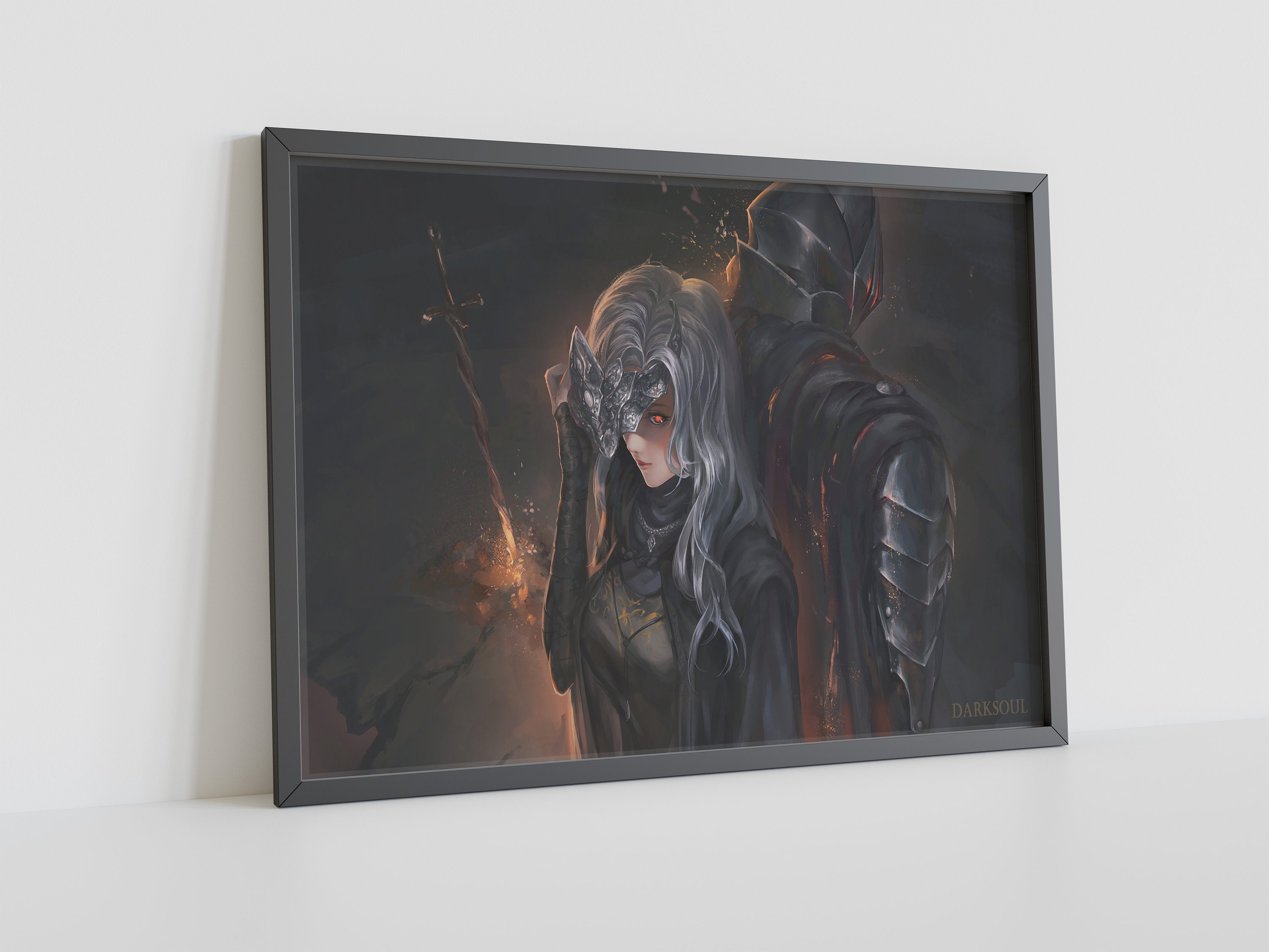 Dark Souls Art, Dark Souls Canvas, Dark Souls Poster, Anastacia of