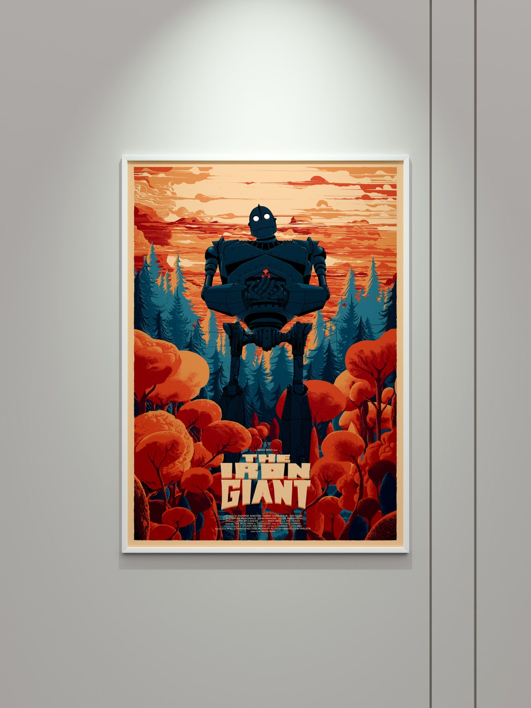The Iron Giant, the Iron Giant Poster, the Iron Giant Canvas, the Iron
