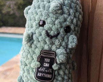 Emotional Support Pickle Plushie