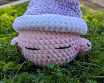 Amigurumi Schlafender Freund Plüschtier: Made-to-Order | Handgefertigtes Häkeltier