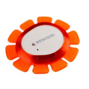 Dexcom G7 TapeProtect •Flexible• Protects your sensor when taped. - Crystal Blue