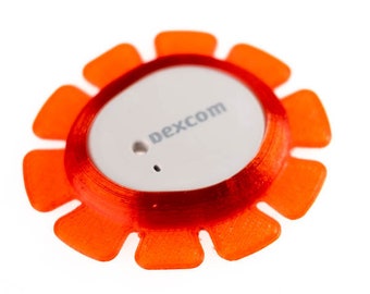 Dexcom G7 TapeProtect •Flexibel• Schützt deinen Sensor wenn du mit Tape fixierst. - Crystal Blau