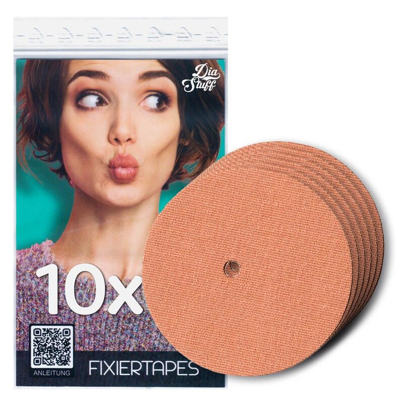 Dexcom G7 Overpatch Pflaster - Sensor FixierTape – Fixierpflaster, Beige