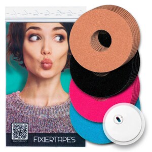 Freestyle Libre 3 & Libre 3 Plus Fixierpflaster rund für TapeProtect FLEX