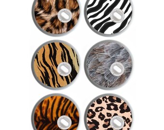 6er Set - Freestyle Libre 3 Sticker - Animals