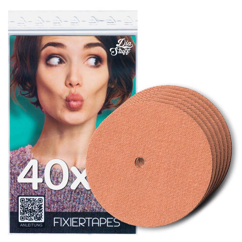 Dexcom G7 Overpatch Pflaster - Sensor FixierTape – Fixierpflaster, Beige