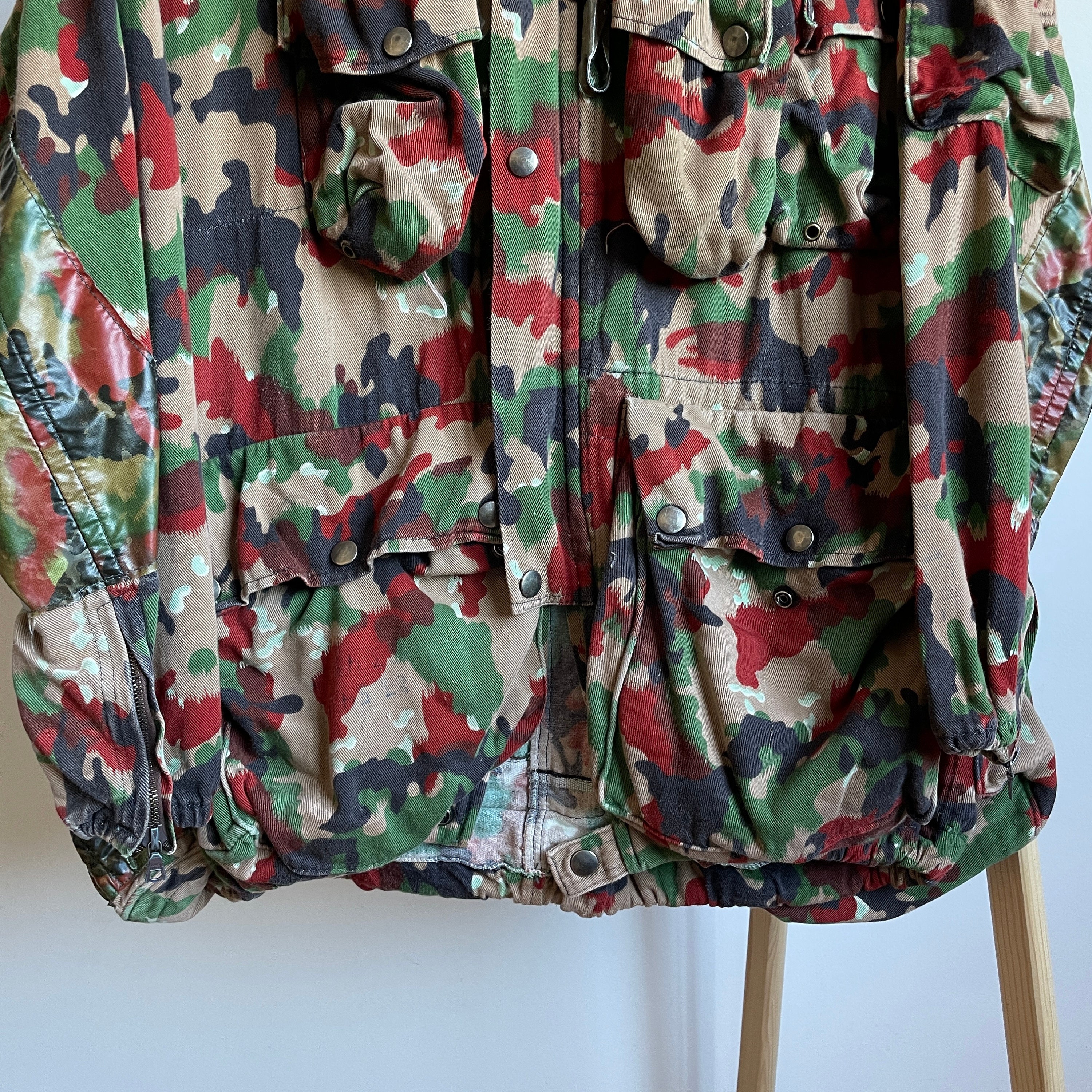 Vintage Swiss Army Alpinflage M70 Camo Jacket Size 52 - Etsy