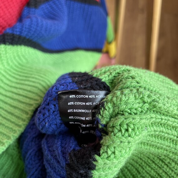 Lazy Oaf Bright Striped Turtleneck Oversized Wome… - image 7