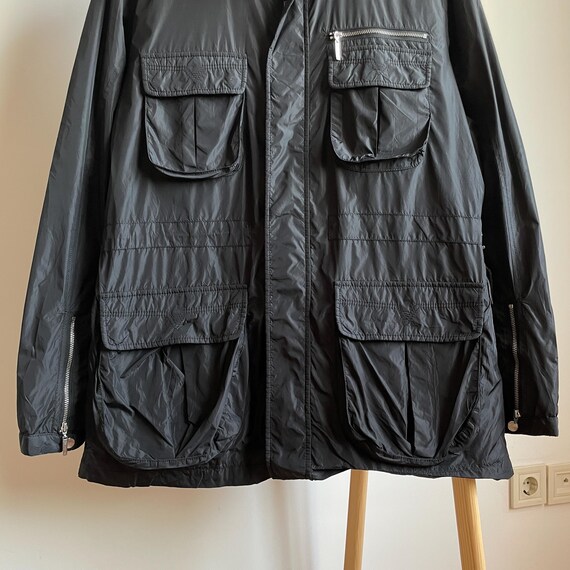Versace Collection Nylon Multipocket Jacket Size … - image 5