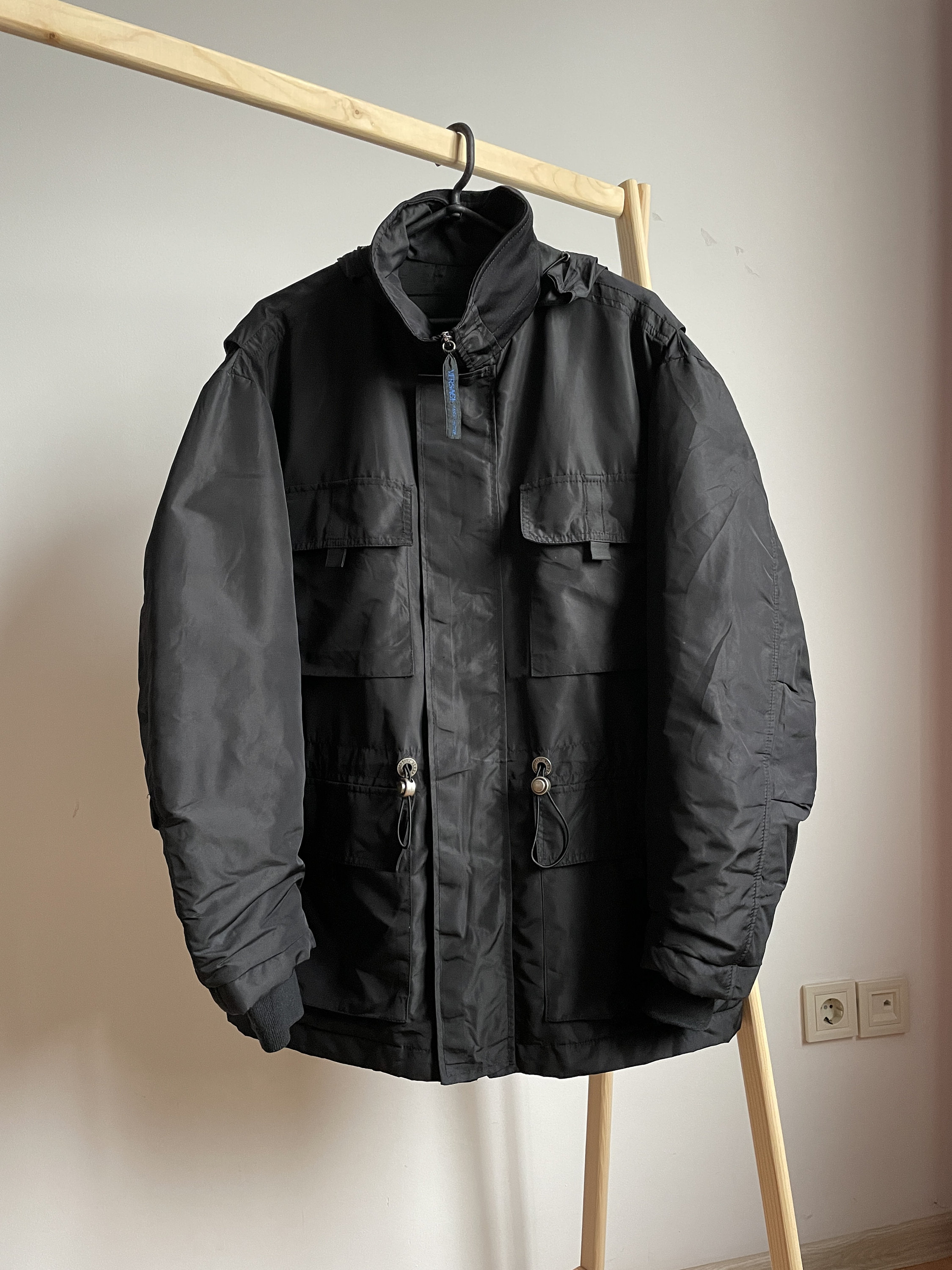 Versace ジャケット Versace Men's Full-Zip Leather Jacket - Bergdorf Goodman
