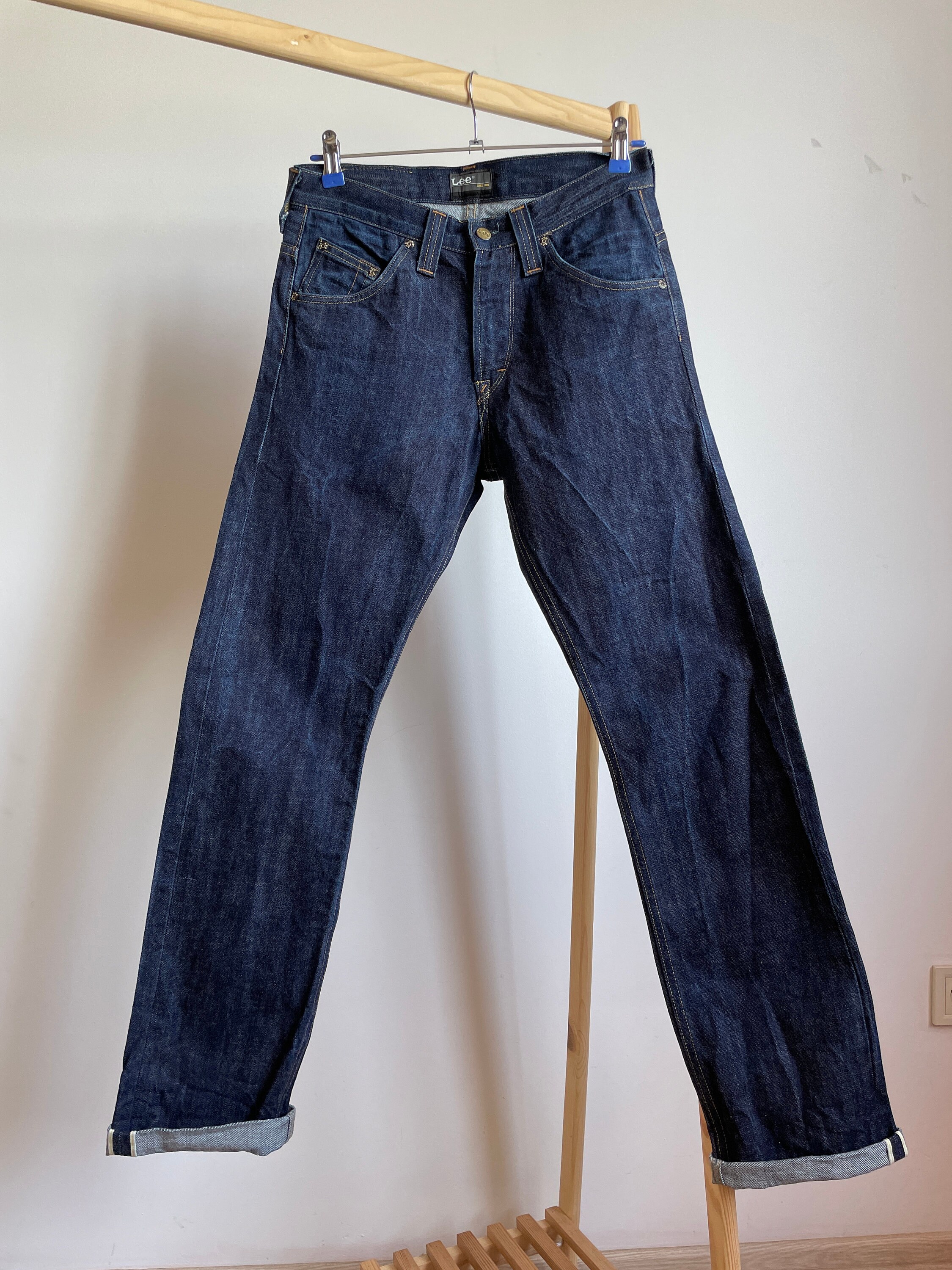 Lee Clark Selvedge Denim Size 29x32 - Etsy