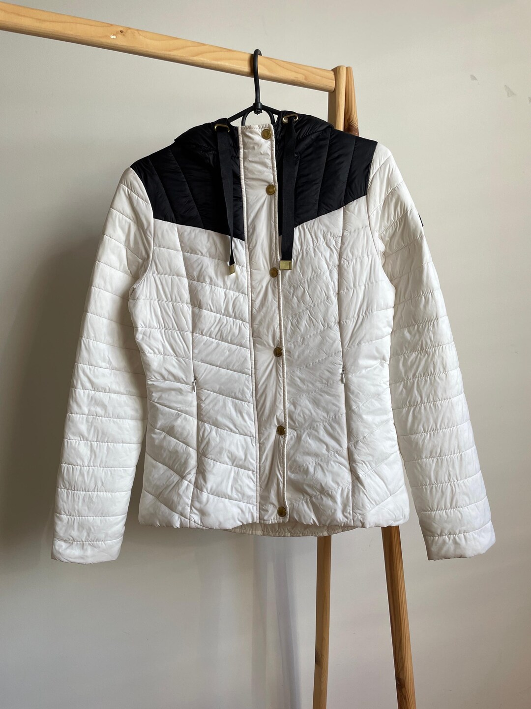 Barbour International Fiberdown Lightning Quilt Women Jacket Size UK 8 EUR 34 US 4 Etsy Canada