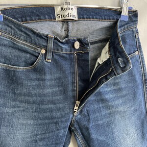 Acne Studios Max Prince Slim Fit Denim Talla 32x32 imagen 5