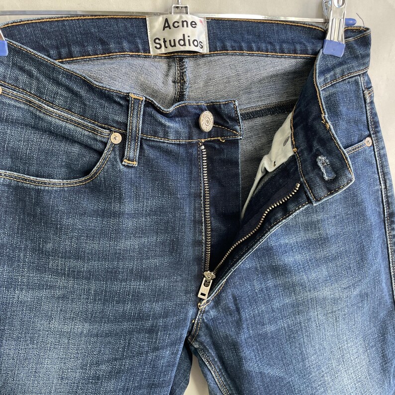 Acne Studios Max Prince Slim Fit Denim Talla 32x32 imagen 5