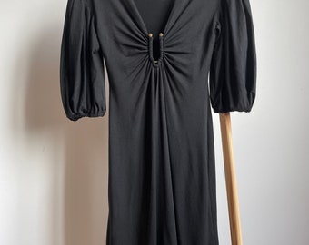 Just Cavalli Vestido vintage de viscosa/lana Talla IT 40