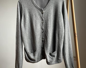 Acne Studios H/V 2008 Will Wool Cashmere Damkofta Storlek L