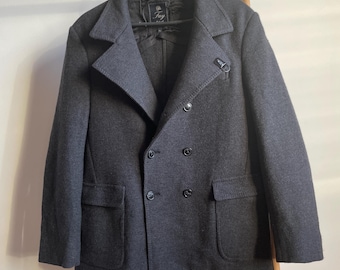 Fay Womens Double Breasted Pea Coat Size XL