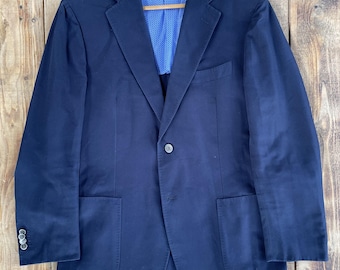 Blazer deportivo sin forro de algodón puro de Suitsupply, talla EUR 50R/ UK/US 40R
