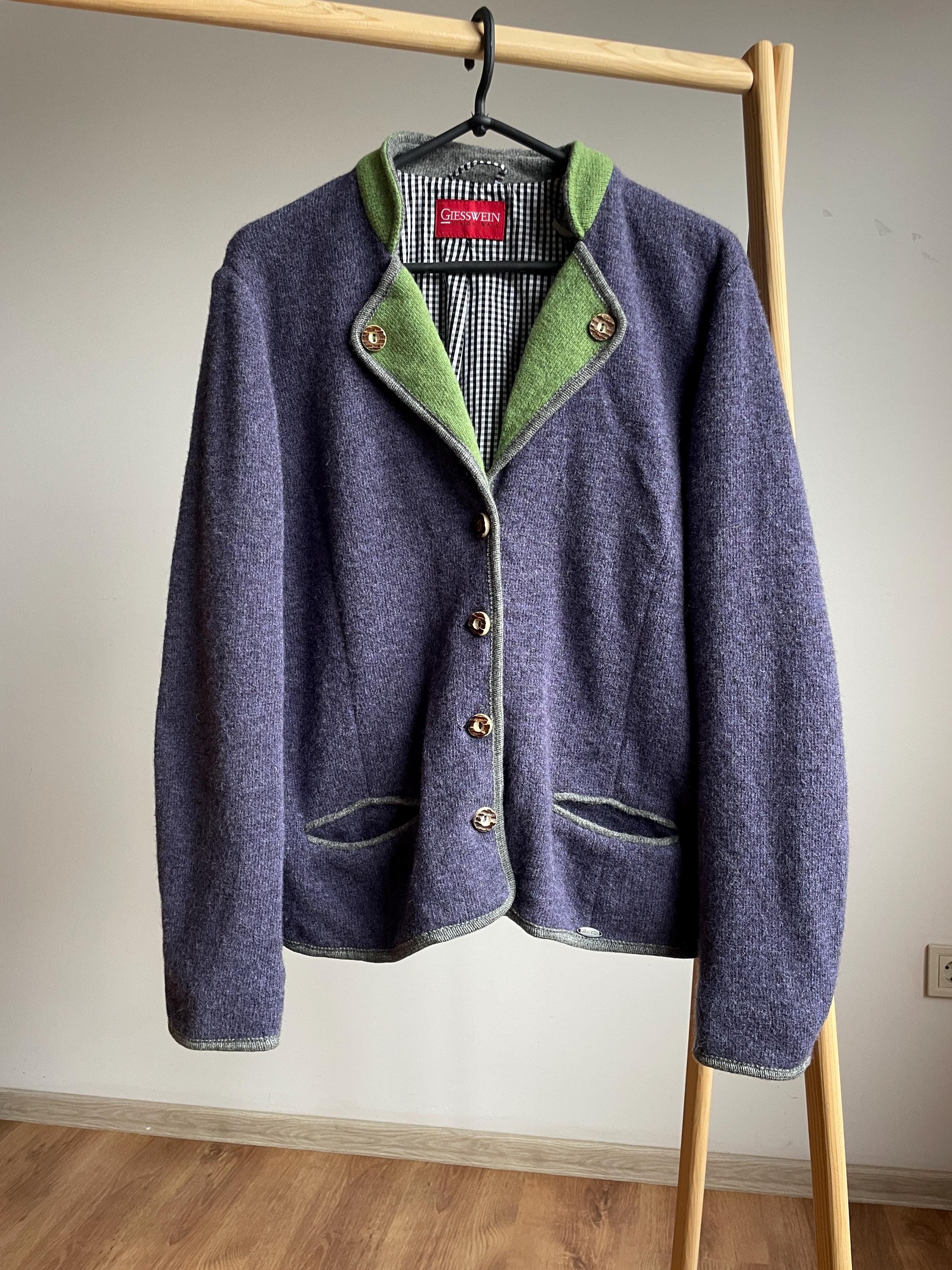 Giesswein Vision Walk Austrian Womens Virgin Wool Blazer Size US