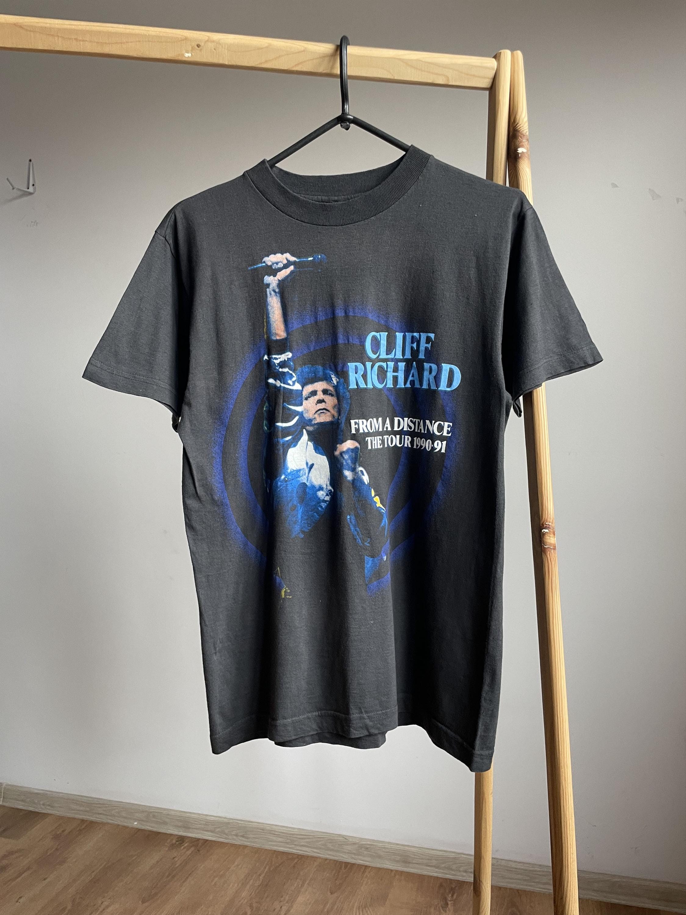 Cliff Richard From the Distance 1990-1991 Tour T-shirt Size S