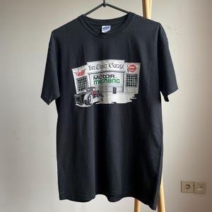 T-shirt vintage Box Clever Garage Workshop taglia M