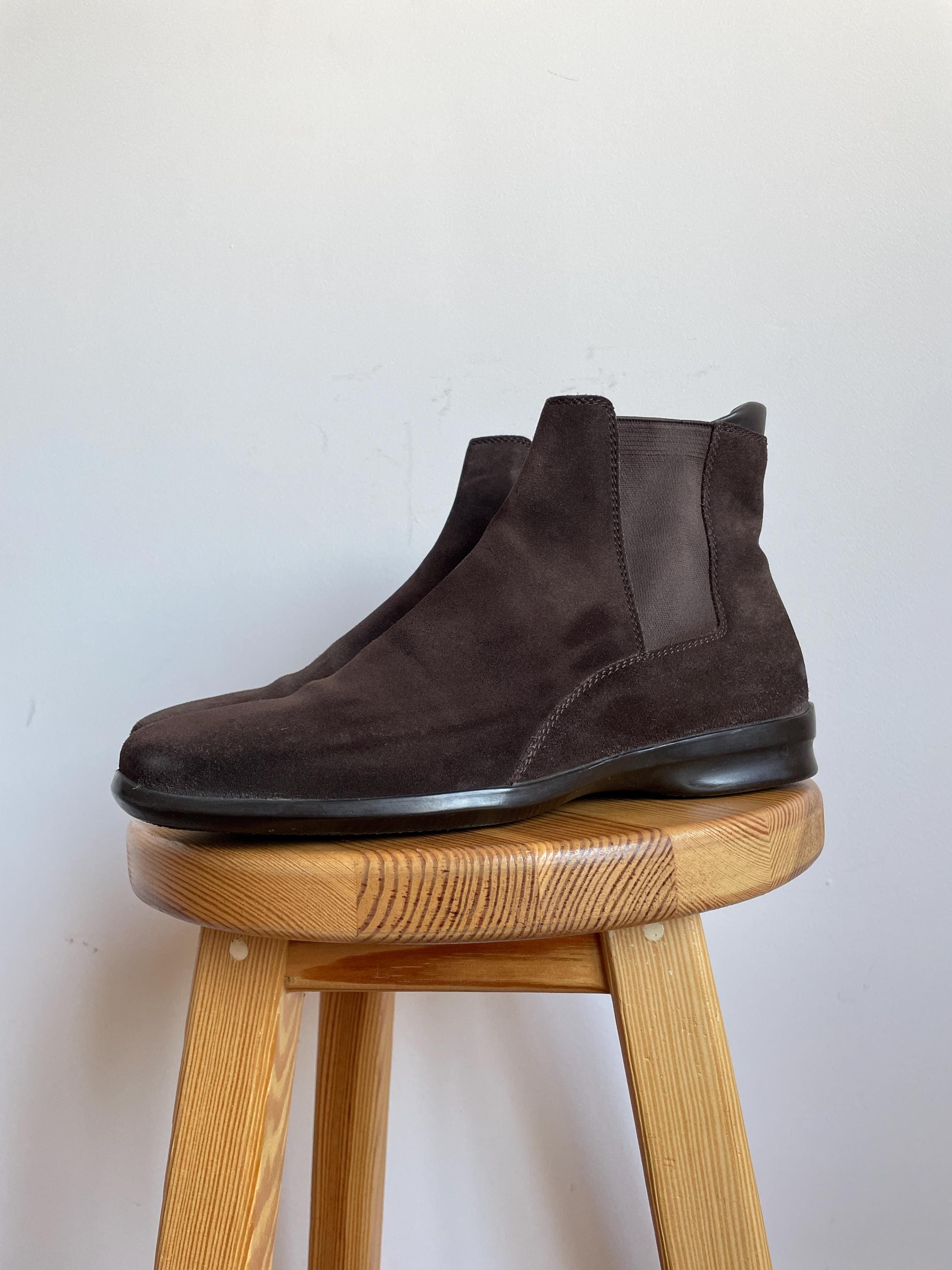 Ermenegildo Zegna ブラウンスエード靴 EU7 US8 未使用 Ermenegildo Zegna（靴/シューズ）のフリマアイテム一覧