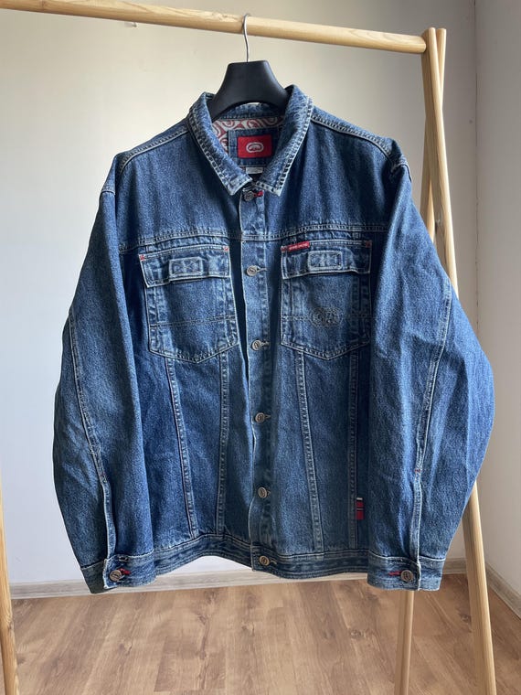 Ecko Unltd Vintage Y2K 00's Denim Trucker Jacket Size XL - Etsy