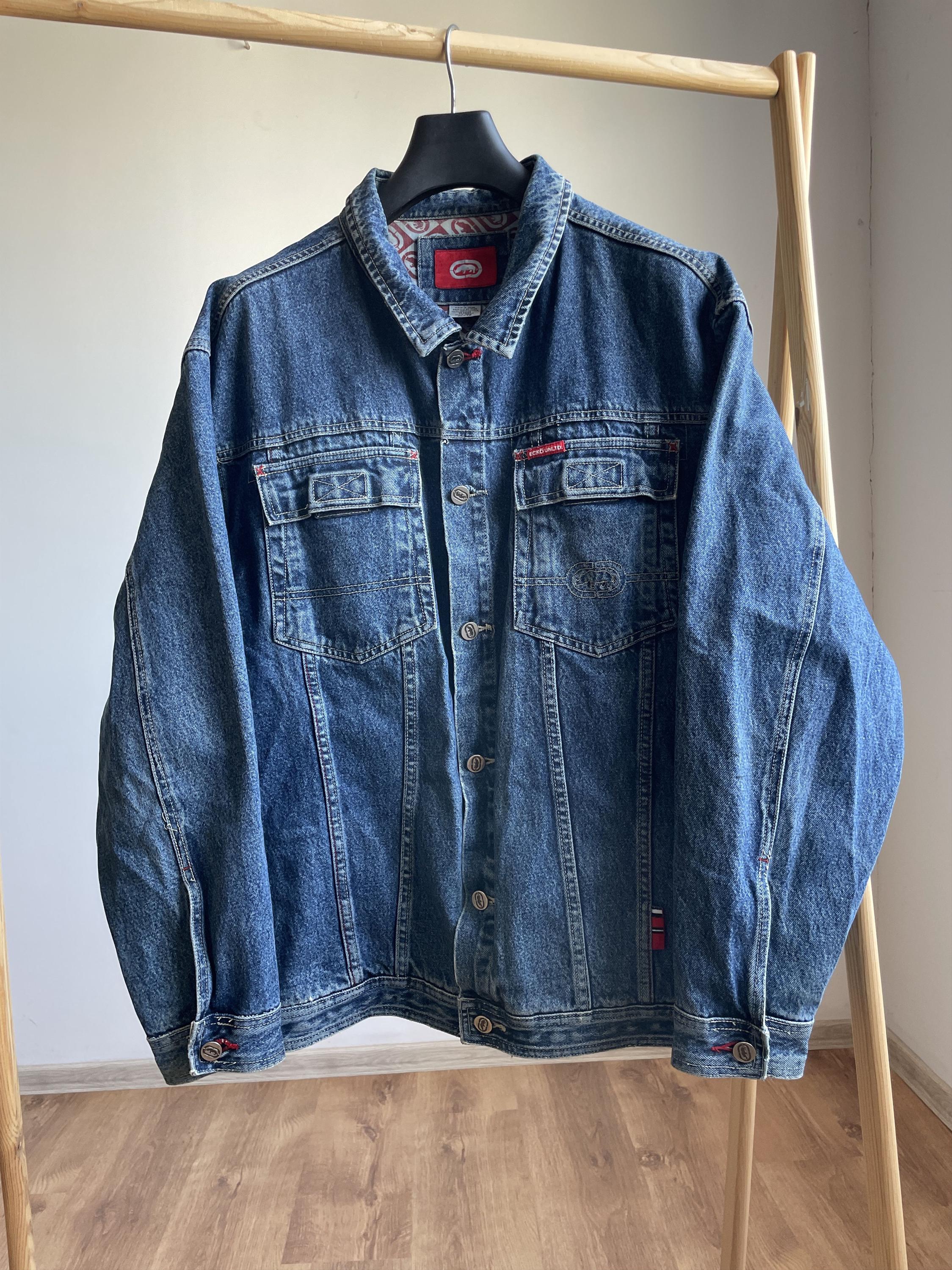 Ecko Unltd Vintage Y2K 00's Denim Trucker Jacket Size XL - Etsy