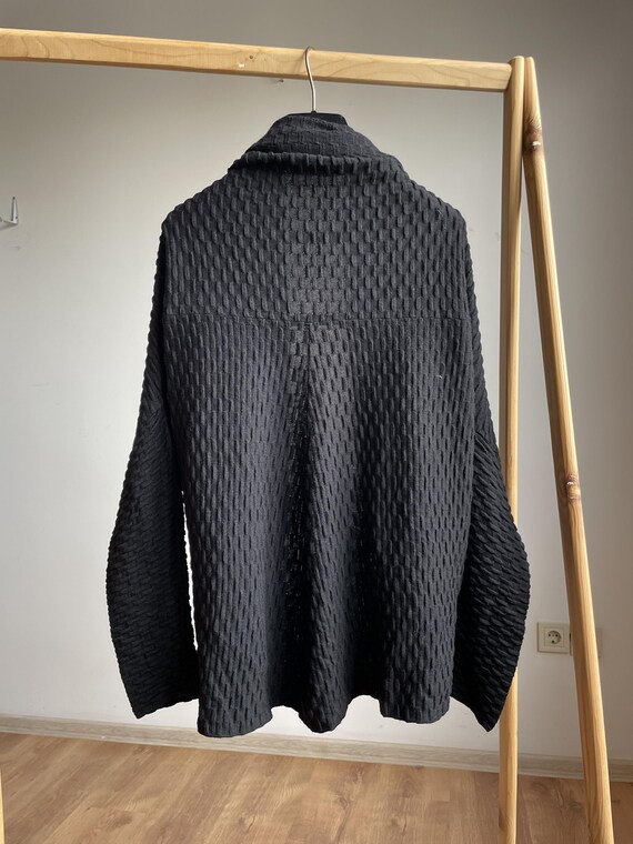 Elemente Clemente Wool Circle Open Cardigan Size 1 - image 3