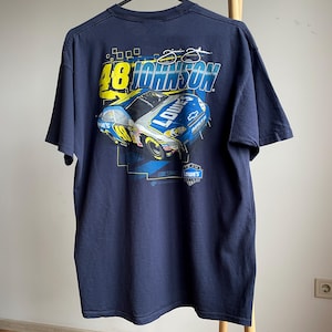 NASCAR 2008 #48 Jimmy Johnson T-Shirt Size XL