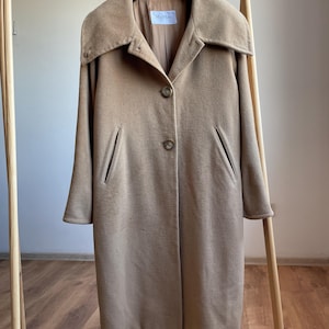 Max Mara Womens Wool Cashmere Overcoat Size US 10/ UK 12/ IT 44