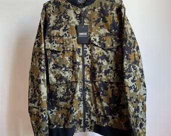 Mens Vintage Barbour Bedale Wax Cotton Olive Jacket A100