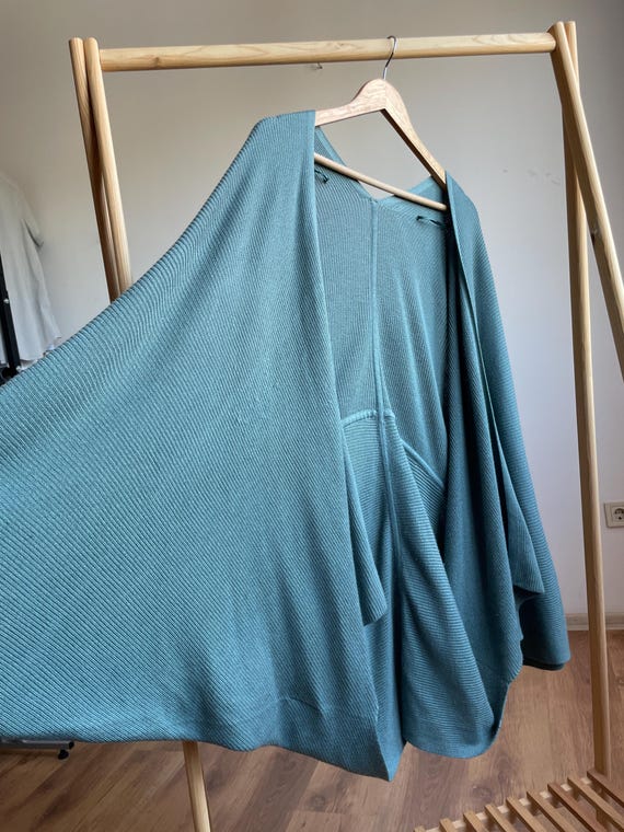 Lululemon Dream Weaver Wrap Open Front Poncho Car… - image 5