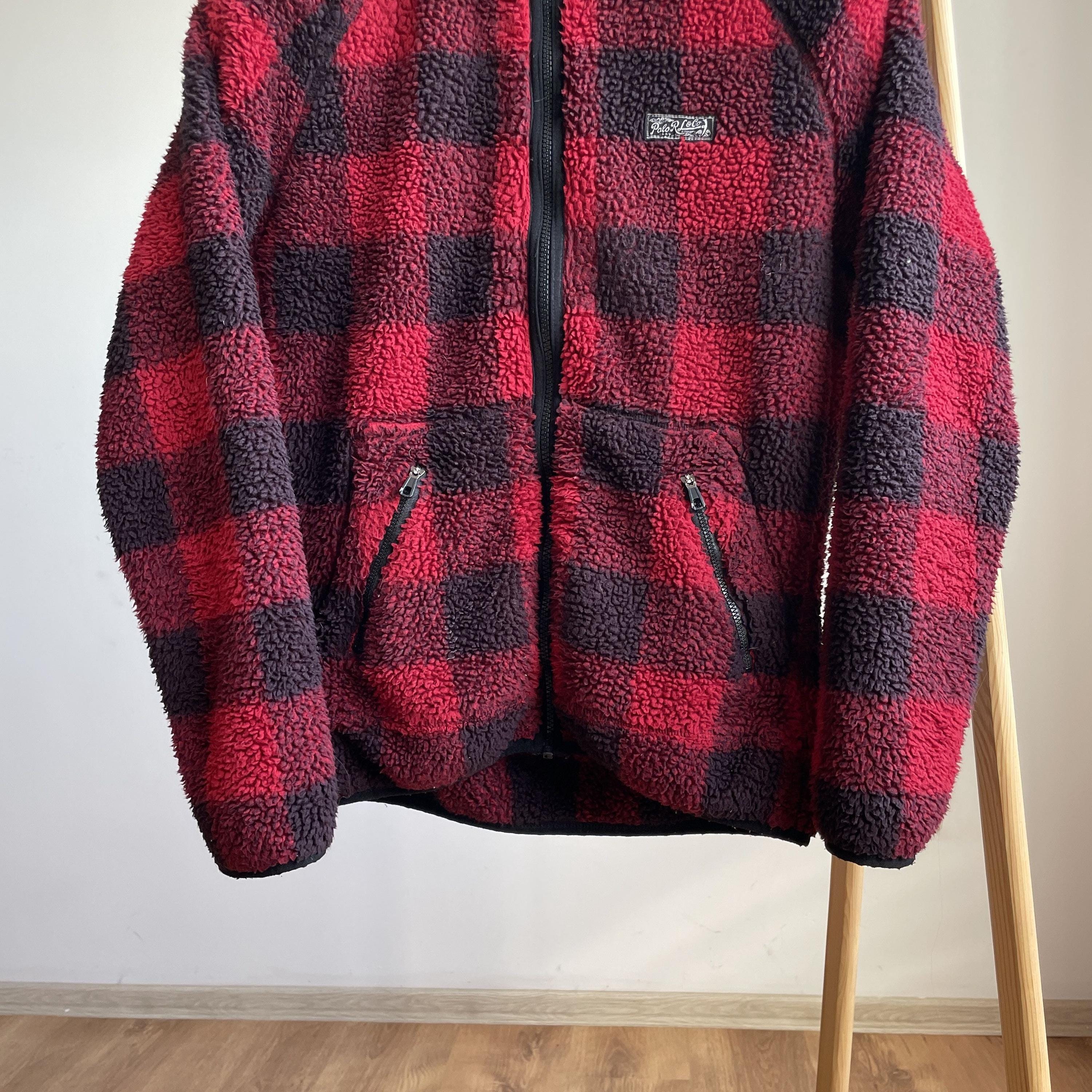 Polo Ralph Lauren Performance Sherpa Fleece Zip Hoodie Size S - Etsy