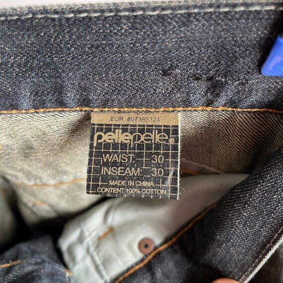Pelle Pelle Vintage Y2K Baggy Wide Leg Washed Denim Size 30x30 - Etsy
