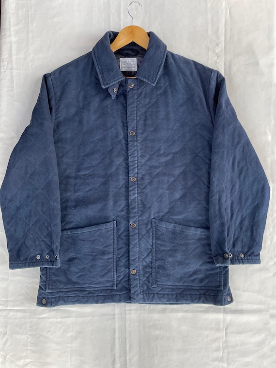 Hackett, Hackett London Vintage Moleskin Quilted Jacket Size M