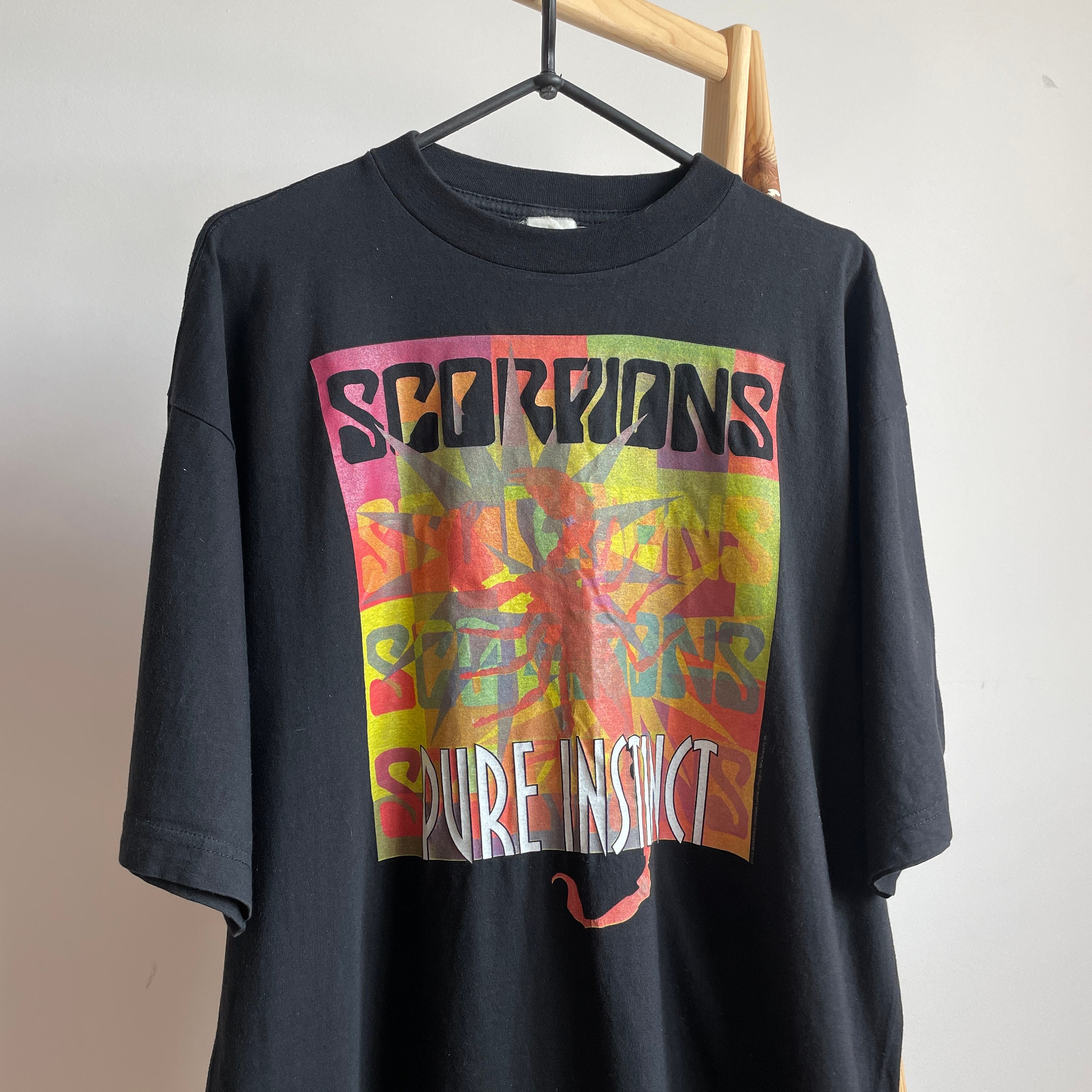 Scorpions Pure Instinct 1996 Tour T-shirt Size XL - Etsy Denmark