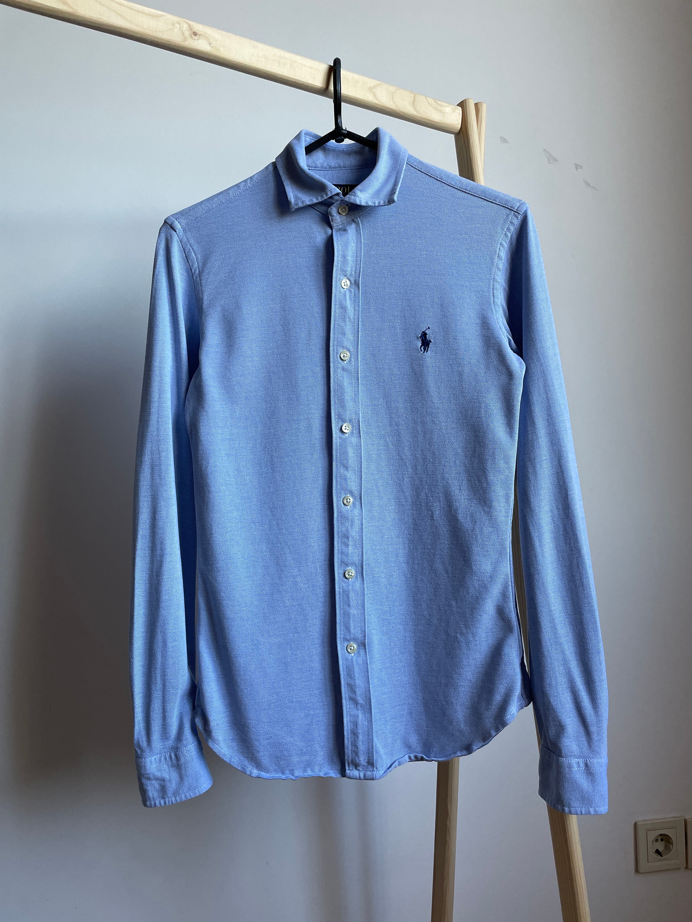 ralph lauren knit dress shirt Polo Oxford Size XS ralph lauren cable knit sweater men