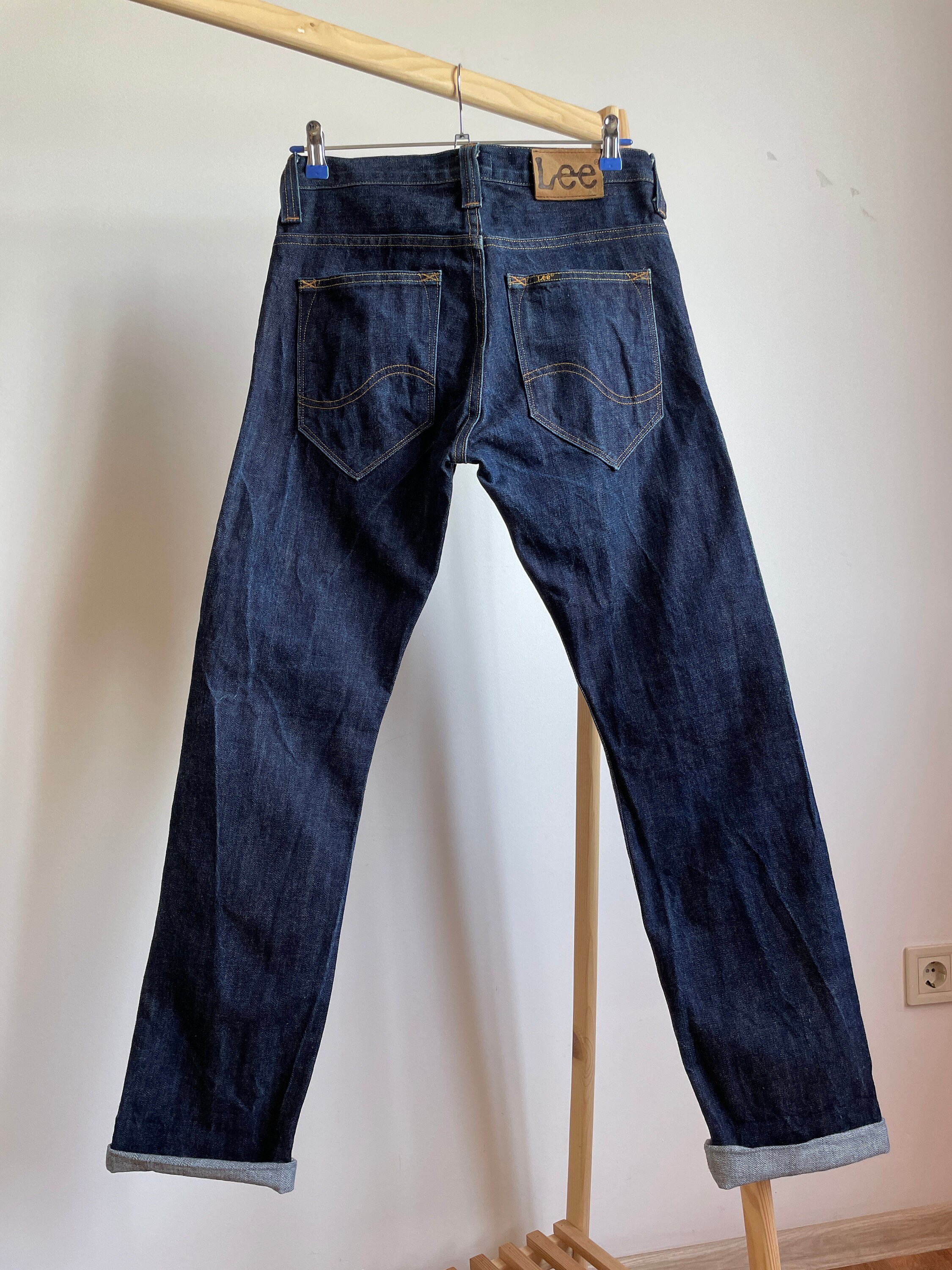 Lee Clark Selvedge Denim Size 29x32 - Etsy