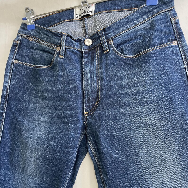 Acne Studios Max Prince Slim Fit Denim Talla 32x32 imagen 6