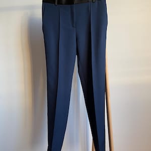 Celine by Phoebe Philo Womens Tuxedo Wool Dress Trousers Size EUR 34