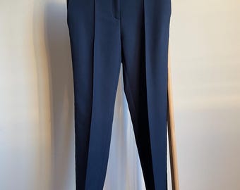 Celine by Phoebe Philo Womens Tuxedo Wool Dress Trousers Size EUR 34